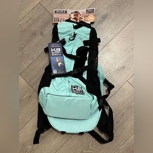 NWT K9 SportSack Plus 2 Small in Seafoam Green